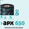 Mực in mã vạch wax resin APX 650